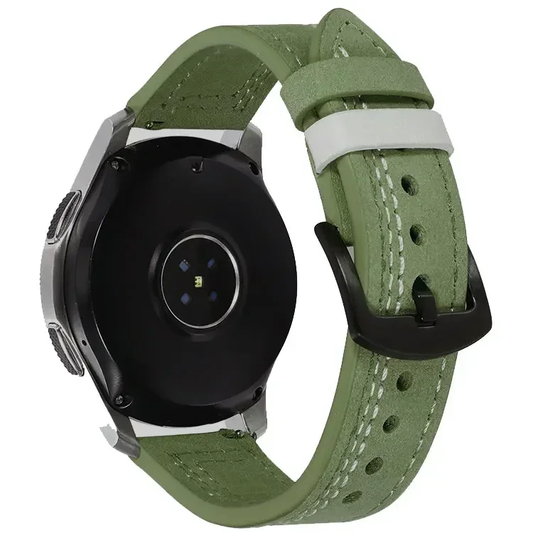 Premium Leather Watch Band - 20mm/22mm Strap
