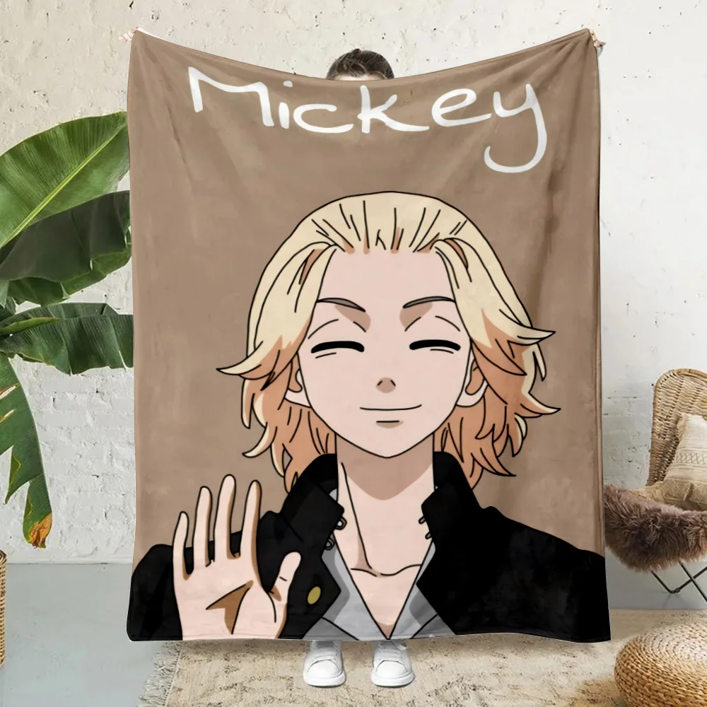 Hot Anime Tokyo Revengers Printed Blanket Picnic Blankets Warm Blanket Soft and Comfortable Blanket Home Travel Birthday Gift 4