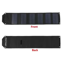 Panneau solaire pliable 60W 80W 100W, chargeur solaire portable USB 5V, chargeur de batterie extérieur étanche pour téléphone et camping 3