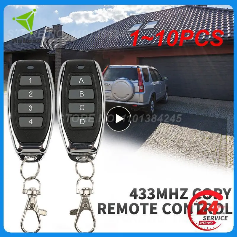 

1~10PCS copy wireless remote control clone radio frequency 433mhz transmitter duplicated For Gadgets Car Gate Garage Door