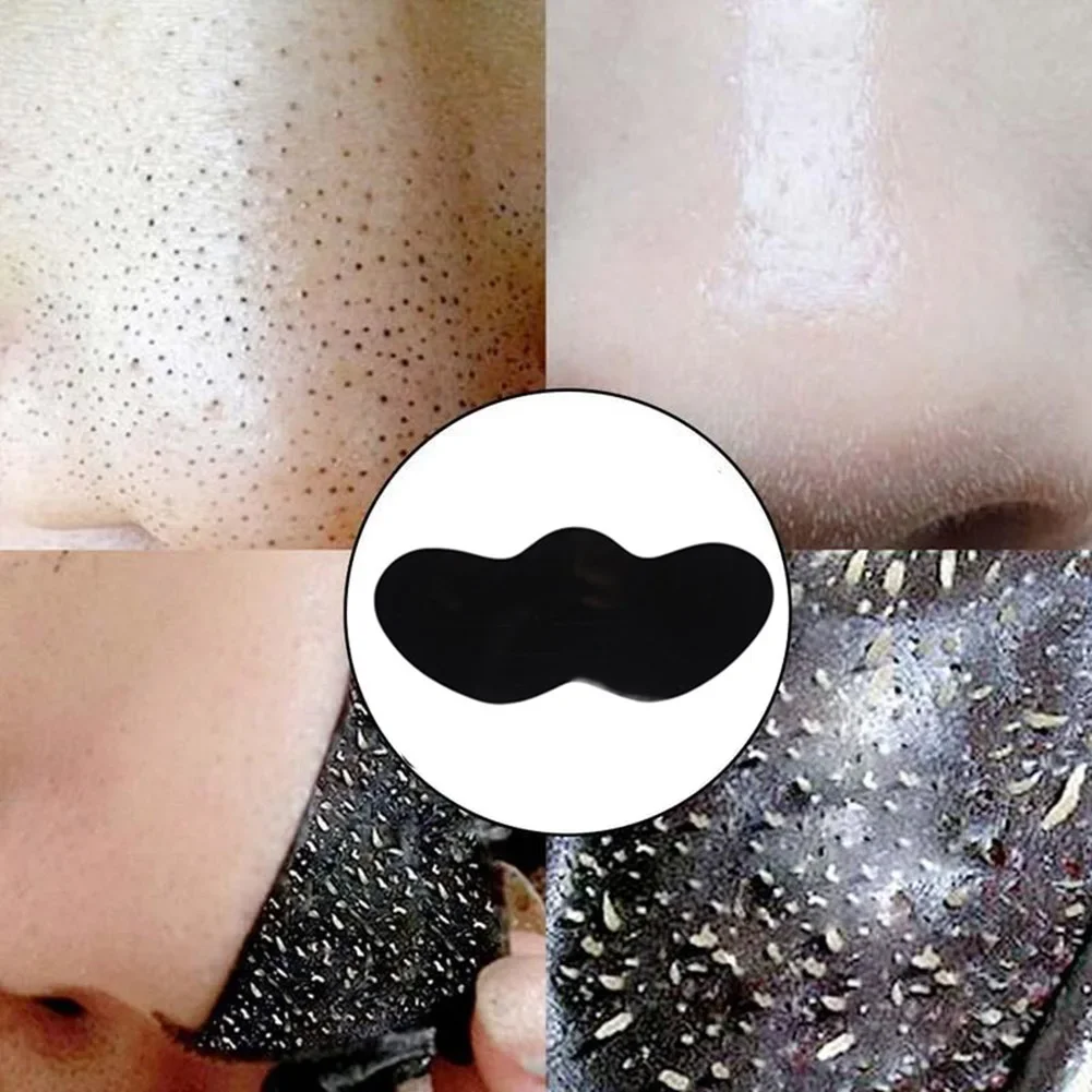 10PCS Nose Blackhead Remover Mask Deep Cleansing Skin Care Shrink Pore Acne Treatment Mask Nose Black Dots Pore Clean Strips 4