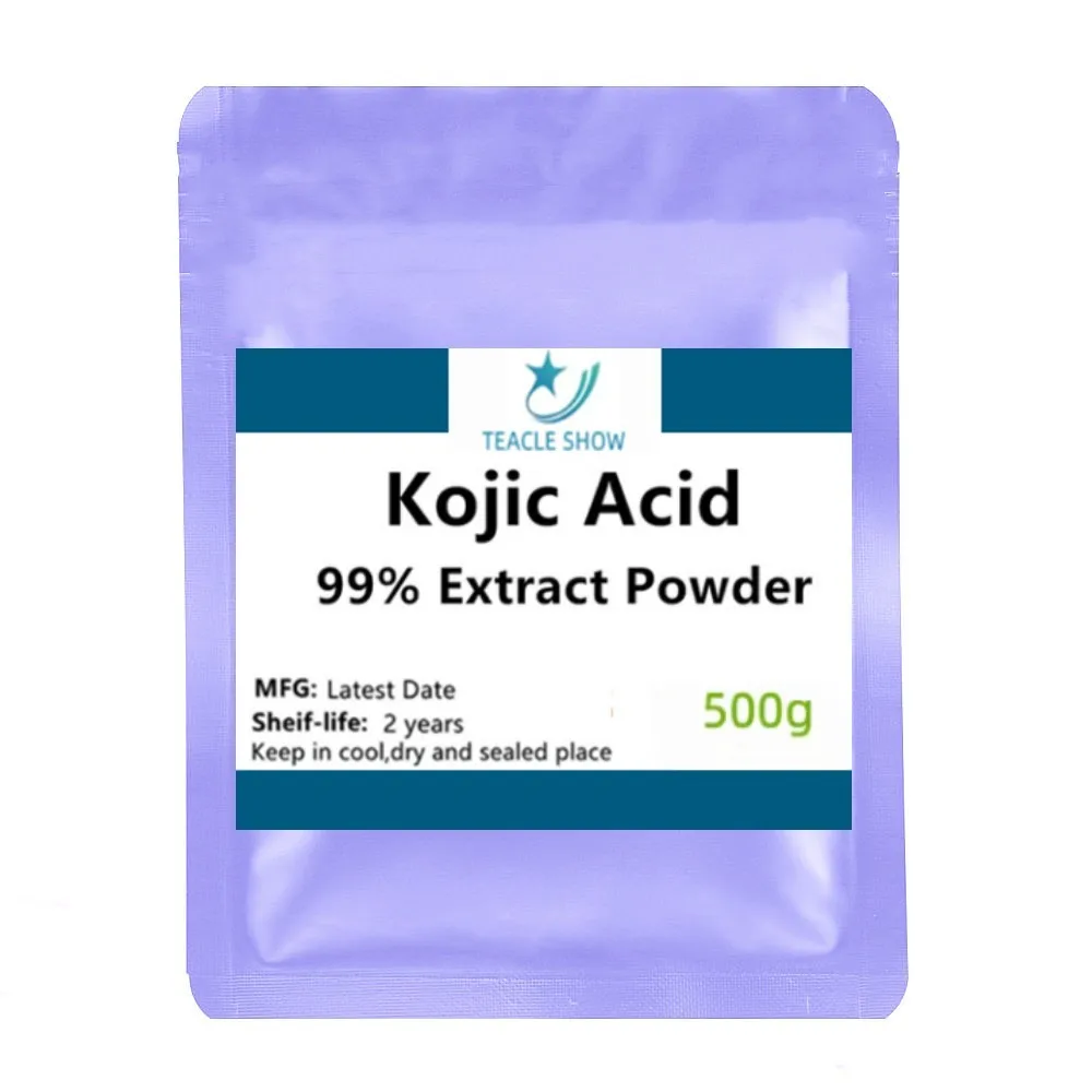 50-1000g Cosmetic Material Kojic Acid Powder hyaluronic acid powder,nicotinamide riboside powder,canthaxanthin powder,l carnosine powder,collagen tripeptide powder,trans resveratrol powder