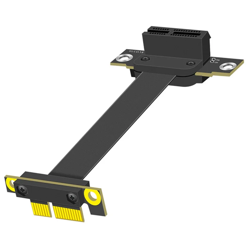 PCIE 익스텐션 케이블, PCI 익스프레스 3.0 1X 수-암 라이저 케이블, ..