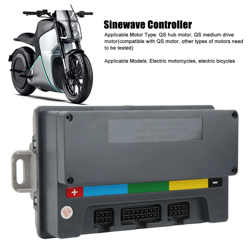 Votol EM50SP 72V 3960W Sine Wave Controller For Electric Motorcycles - PC Programmable, IP67