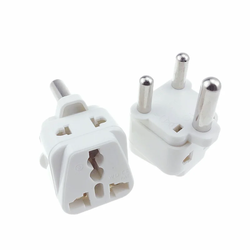 Dual Function South Africa Travel Adapter with Universal Outlet, Type M, AC250V 15A