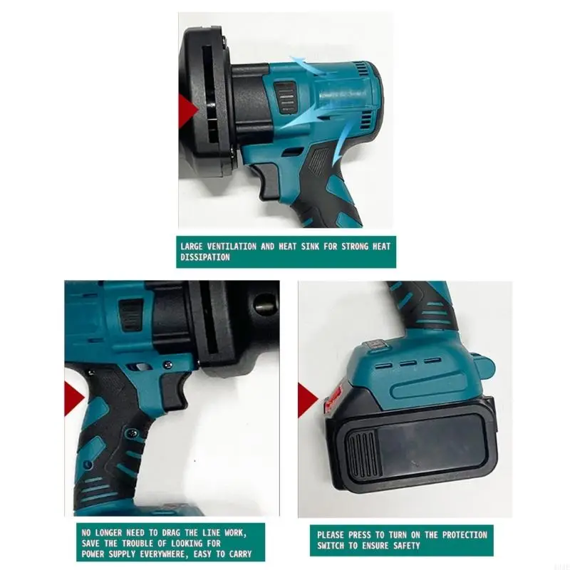 40JE Efficient Brushless Lithium Oil Fuels Machine set Quick Assembly & Excellent Heat Dissipation for Every Task