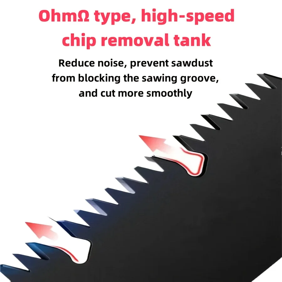 Large Handmade Folding Steel Saw Multi-Functional Fast Cutting For Wood Tree Branches Carpenters DIY Enthusiasts Outdoor Lovers