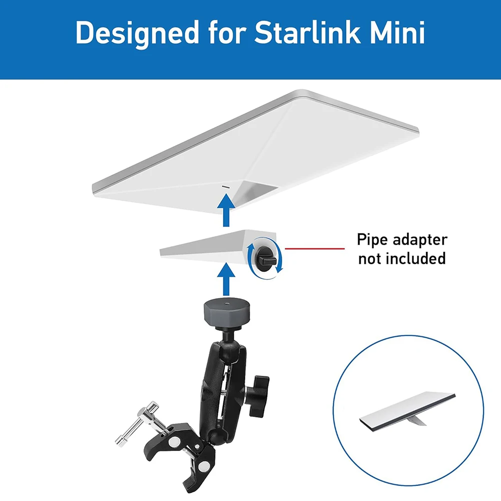 %E3%80%90Tech-savvy%E3%80%91%20For%20Starlink%20Mini%20Clamp%20Bracket%20Kit%20Adjustable%20Pole%20Mount%20Roof%20Mount%20for%20RV%20Ladders%20Roof%20Rack%20Balcony%20-%20Image%203