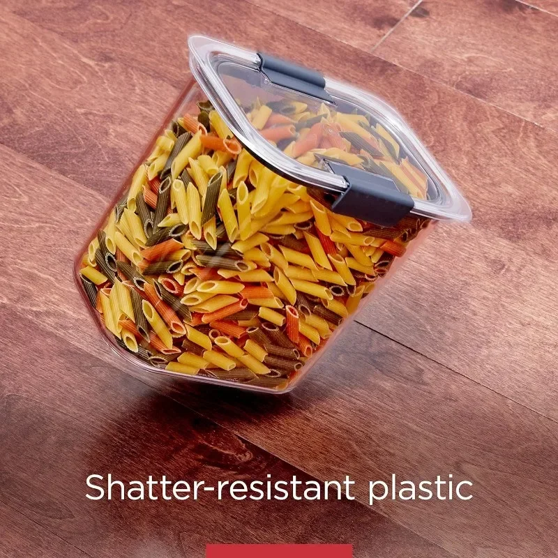 Rubbermaid Brilliance BPA Free Food Storage Containers with Lids Airtight  for Kitchen and Pantry Organization Storage Containers - AliExpress