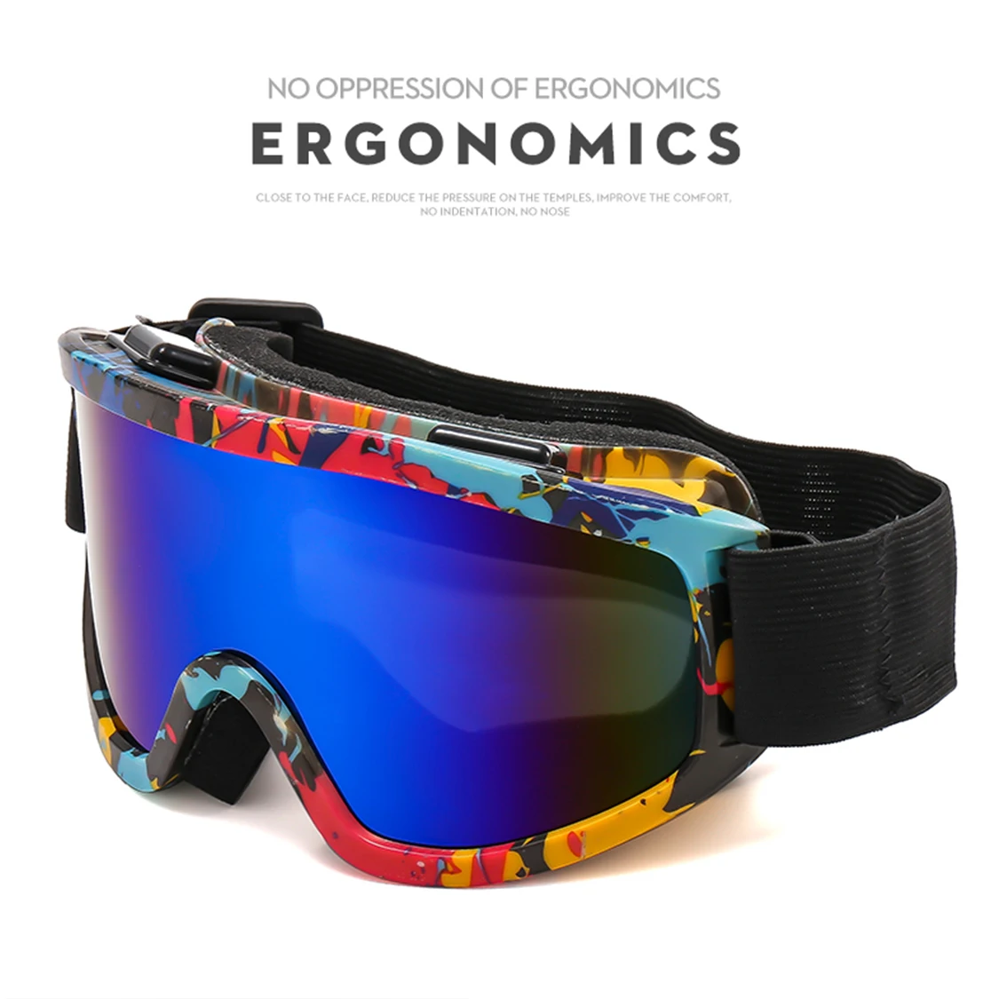 Large frame ski goggles 2