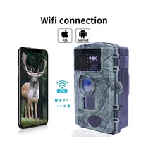 Outdoor Wireless 4K 60MP 30MP Shooting Wildlife Wifi Trail Camera Night Vision 2.0 Inch WiFi Connection Trail Hunting Camera 2