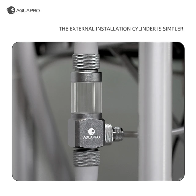 AQUAPRO External CO2 Atomizer Sprayer Aquarium Fishing Tank Diffuser Filter Bucket Accessories Equipment Akvarium Terrarium 4