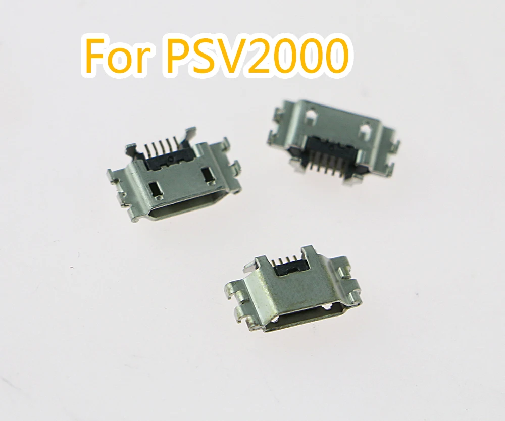1 Pz Per Sony Psv Ps Vita 2000 Presa Di Alimentazione Sostituzione Per Psv2000 Micro Usb Data Charging Connect Port
