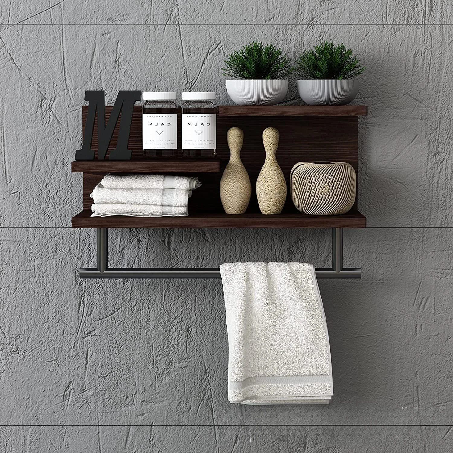 

European style bathroom sink storage rack, toilet wall hanging storage rack, bathroom cosmetics, iron towel rack