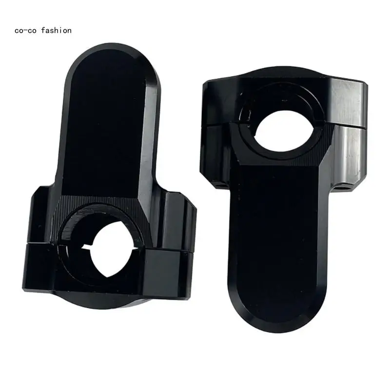 

517B Universal Aluminum Clamps Motorcycle Pivoting HandlebarRiser for 22mm 25mm Handlebars Motorbike Modified Accessories