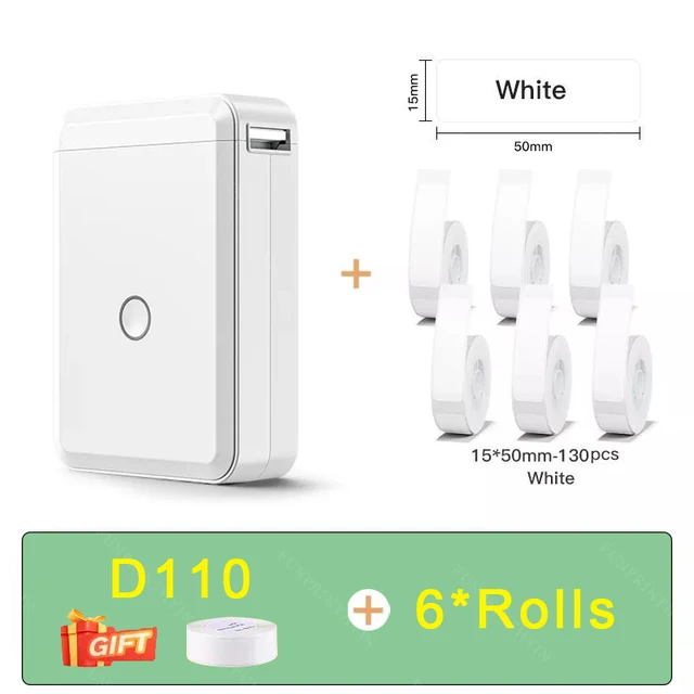 D110 With 6 White