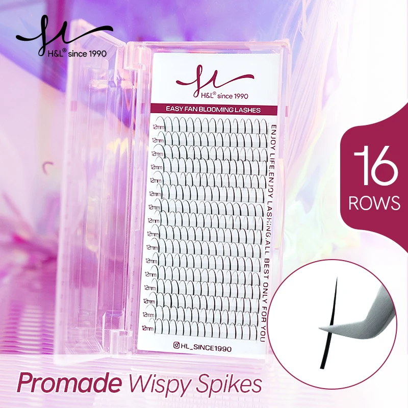 

16 rows High Capacity Eyelashes Extensions Supplies lashsupplies lash Promade Wispy Spikes Fairy hair professional makeup