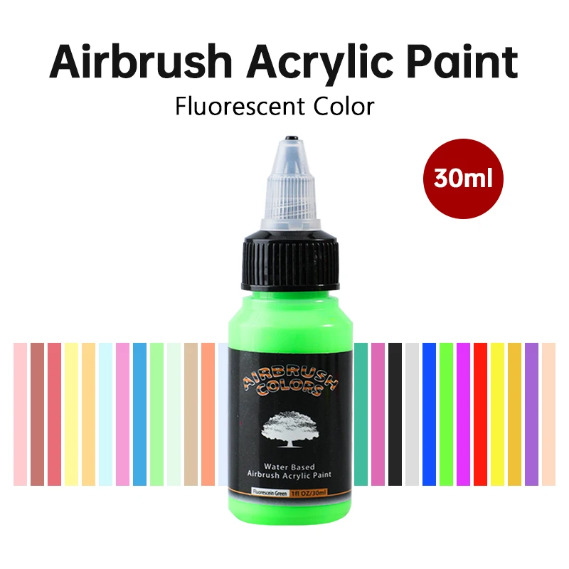 Use Airbrush Acrylic Paint  Using Acrylic Paint Airbrush - Paint By Number  Paint Refills - Aliexpress