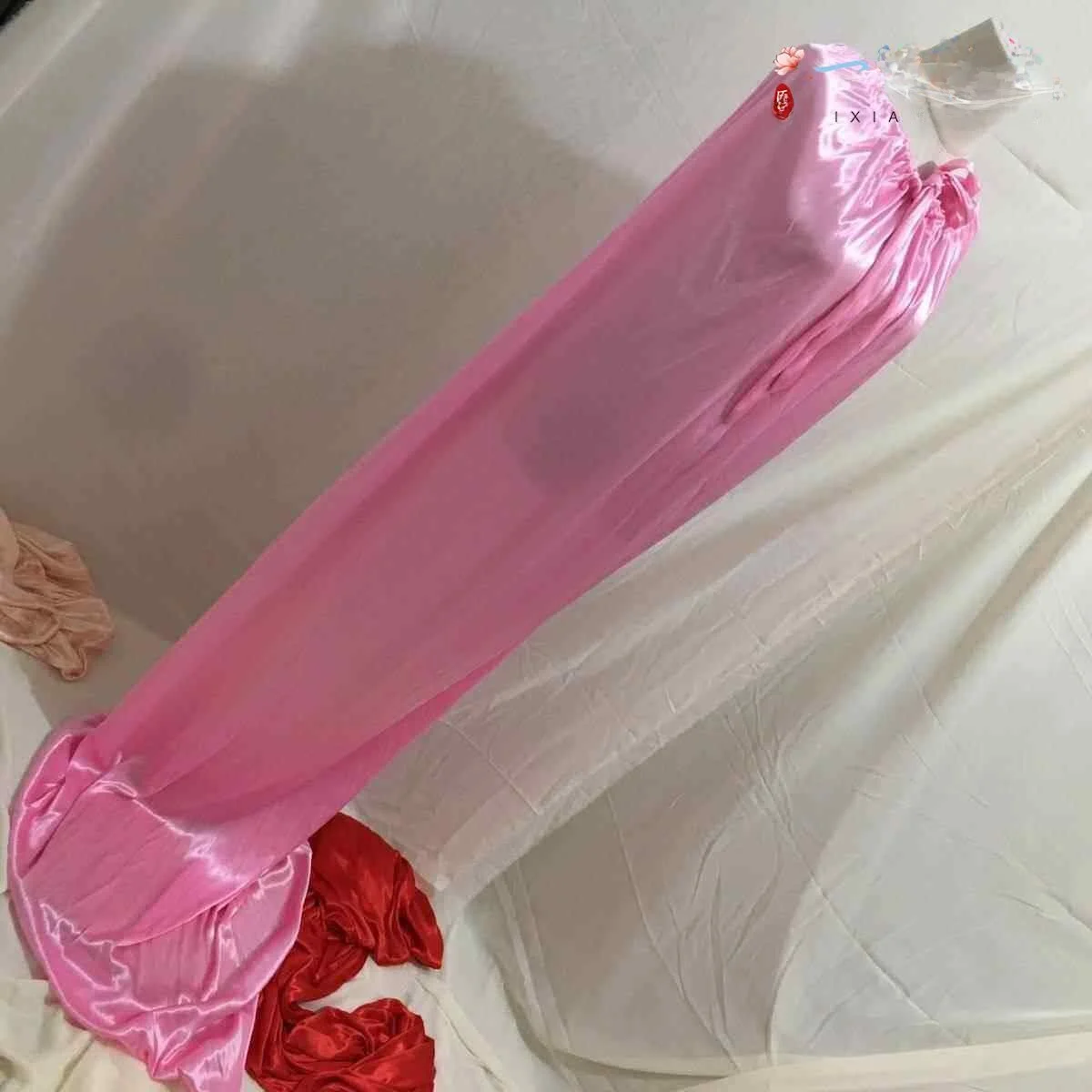 실키하고 부드러운 아이스 실크 여행용 침낭 호텔 방오 모기방지 부드럽고 편안한 내구성 있는 여행용 침구