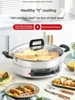 220V Stainless Steel Electric Pancake Machine Pizza Electric Frying Baking Pan Household Crepe Maker 2