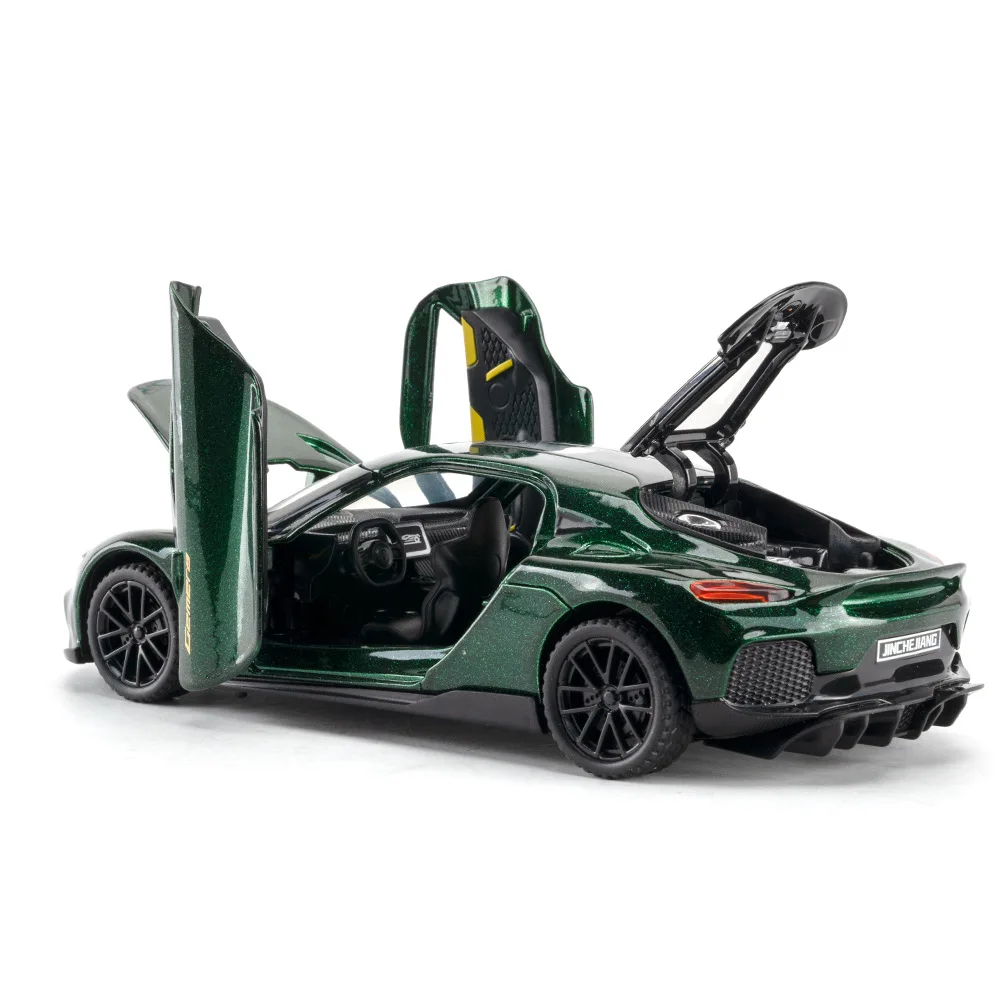 1:32 Gemera Supercar Alloy Car Model Diecast Toy Vehicle Sound