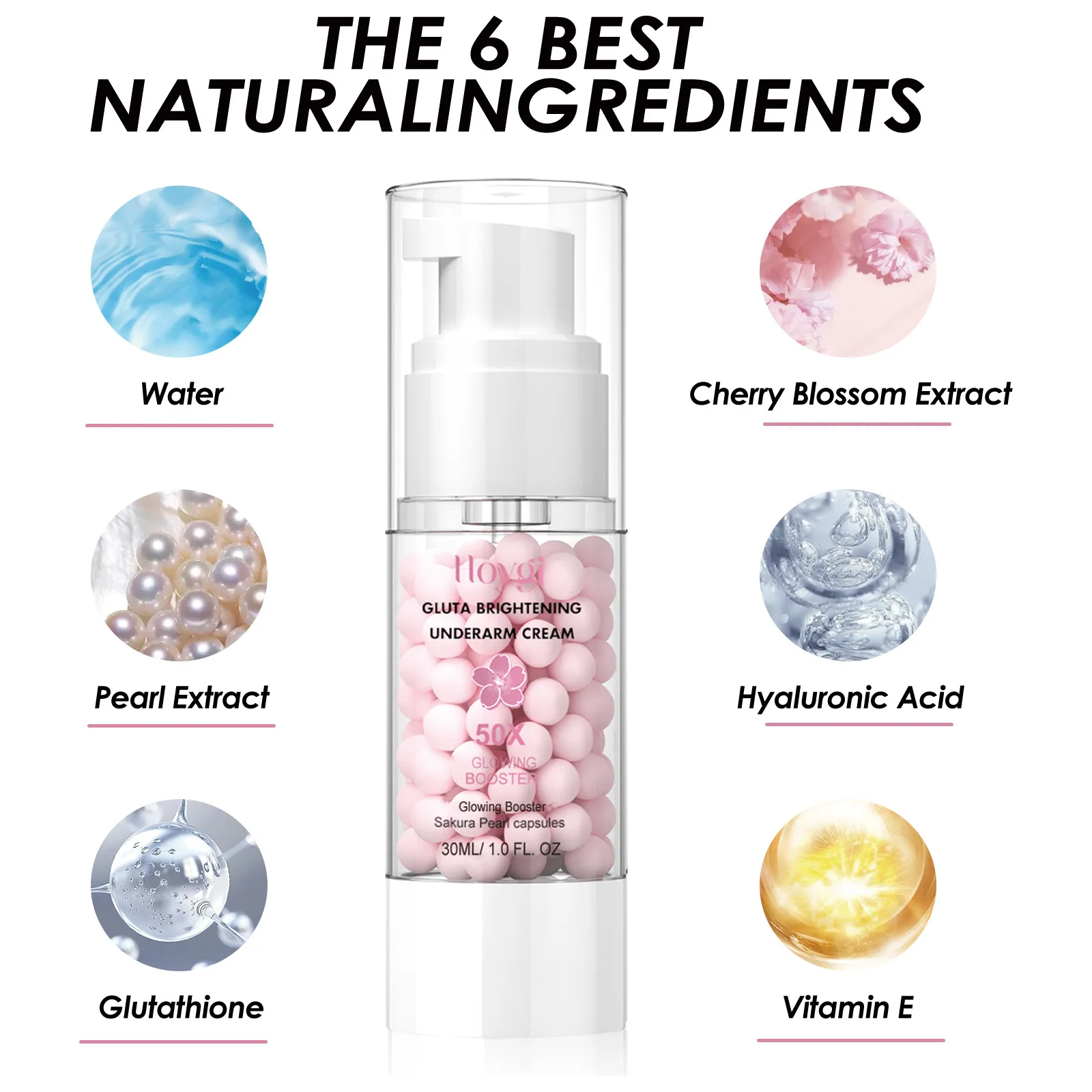 Sakura Whitening Cream Moisturizing Cream Brightening Dull Joints Elbows Armpits Body Moisturizing Remove Black Skin New 2024 5