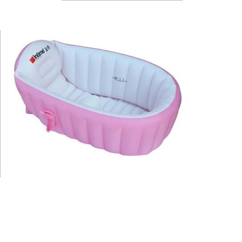 Portable Bathtub 98X65X28cm Inflatable Bath Tub Child Tub Cushion + Foot Air Pump Warm Winner Keep Warm Folding Portable Bathtub