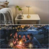 Classic Touch Sensor LED Table Lamp Rechargeable Cordless Desk Lamp 3 Color Adjustable Temperatures Modern Style LED Night Light 6