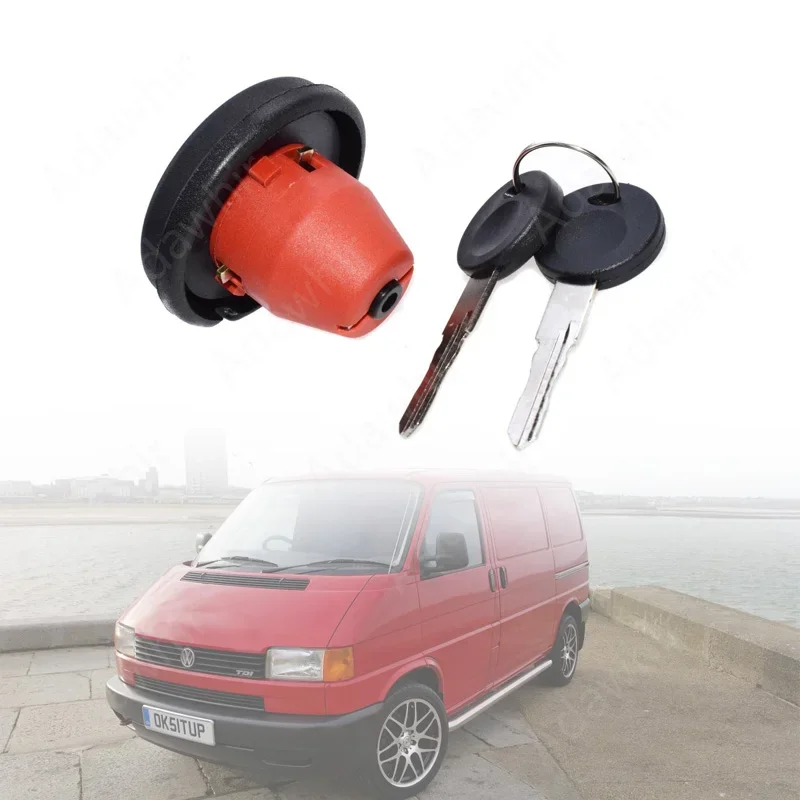 Fuel Filter Tank Cap With 2 Keys Set For Ford Galaxy Seat Alhambra VW Sharan Caravelle Transporter T4 701201553,7D0201551