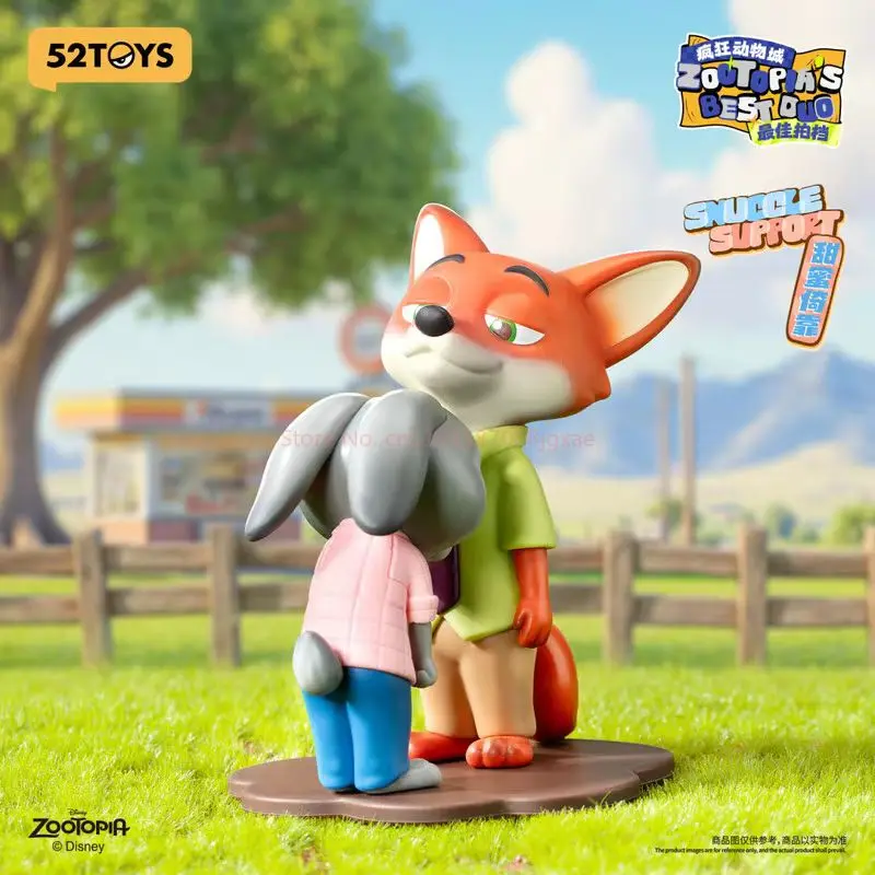 New Genuinne 52toys Zootopia Best Partners Series Blind Box Trendy