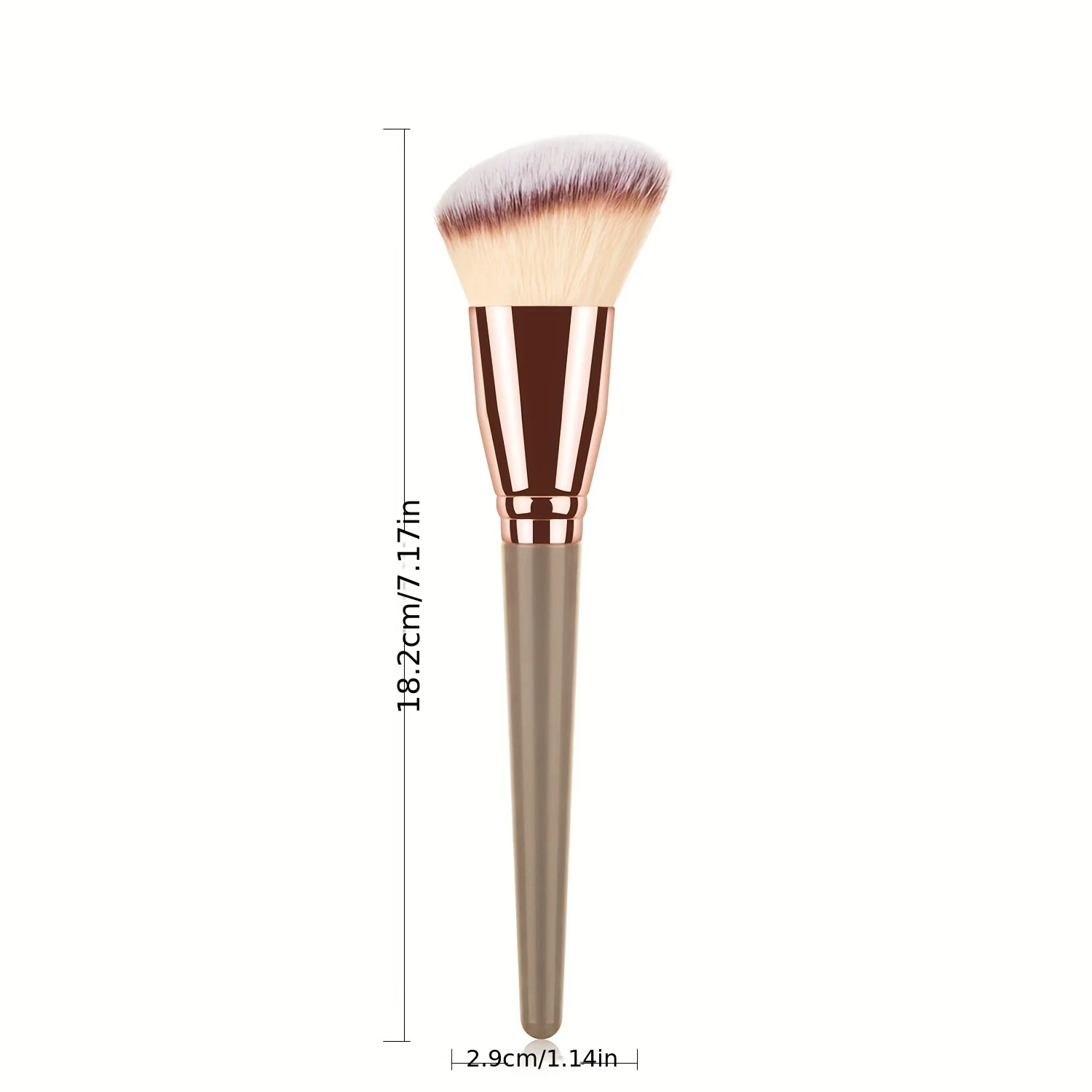 Contour Brush, Premium Contour Blush Bronzer Face Makeup Brush, Perfect For Cheek Forehead Jaw Nose Blending Deepening Contourin 5
