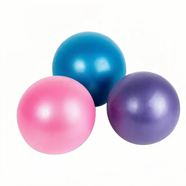 25cm Yoga Ball Exercise Gymnastic Fitness Pilates Ball Balance Exercise Gym Fitness Yoga Ball Indoor Training Yoga Ball Core 4