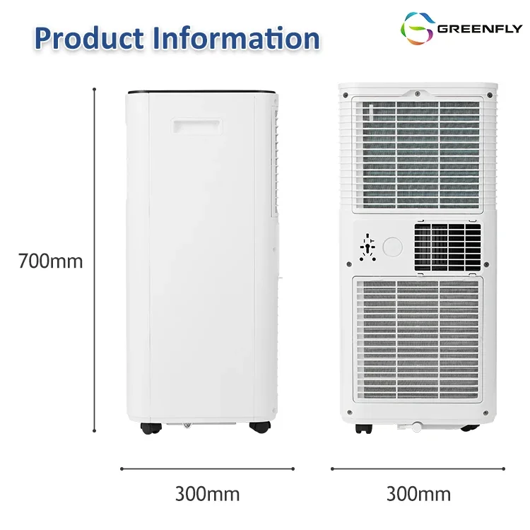 JJPRO Greenfly New design mini portable air conditioning smart home ac mobile 5000btu portable air conditioner 6