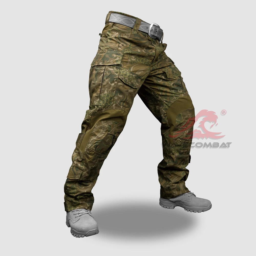 

Wavecombat Tactical Combat Pants Shirt Uniform Gen3 NYCO 50/50 NIR Compliant Loong Pattern Camo WC007