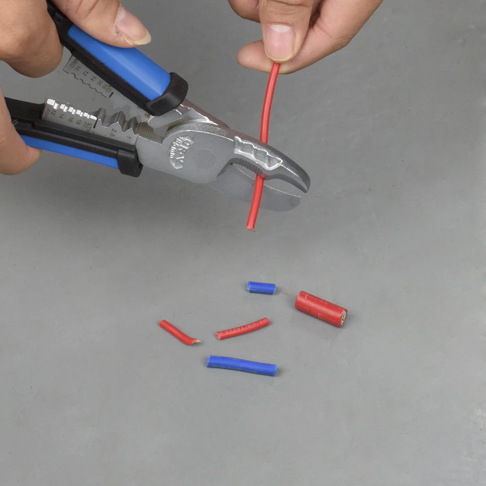 Newacalox multi tool Drahtzange lange Spitz zange Schmuck herstellung Handwerkzeuge Drahts ch neider Abisolierzange Crimp werkzeug für zu Hause – Detail 9