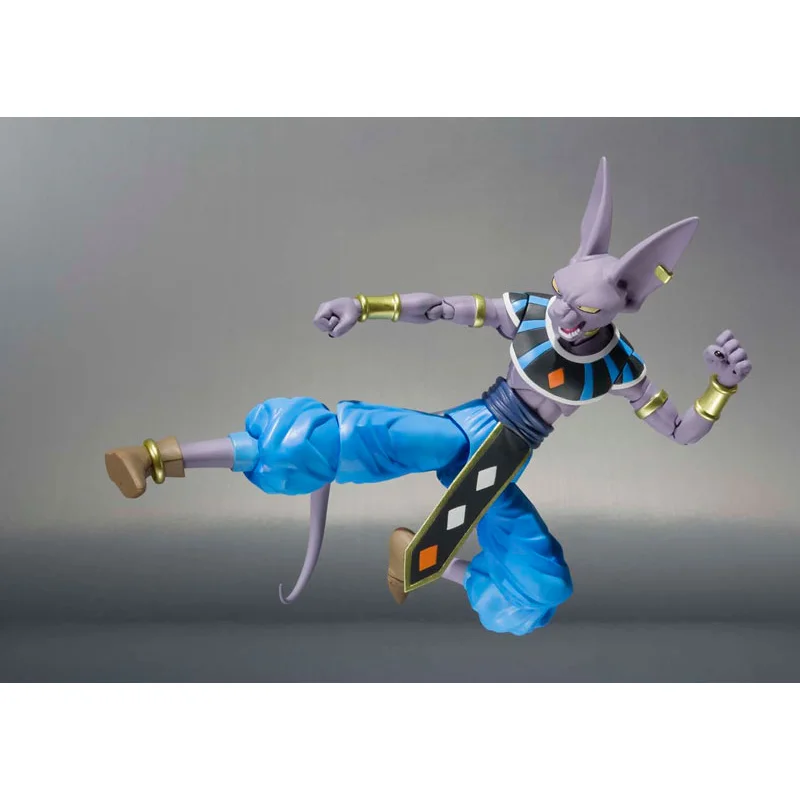 100% Original Bandai S.H. Figuarts Beerus Dragon Ball Super In Stock Anime Action Collection Figures Model Toys