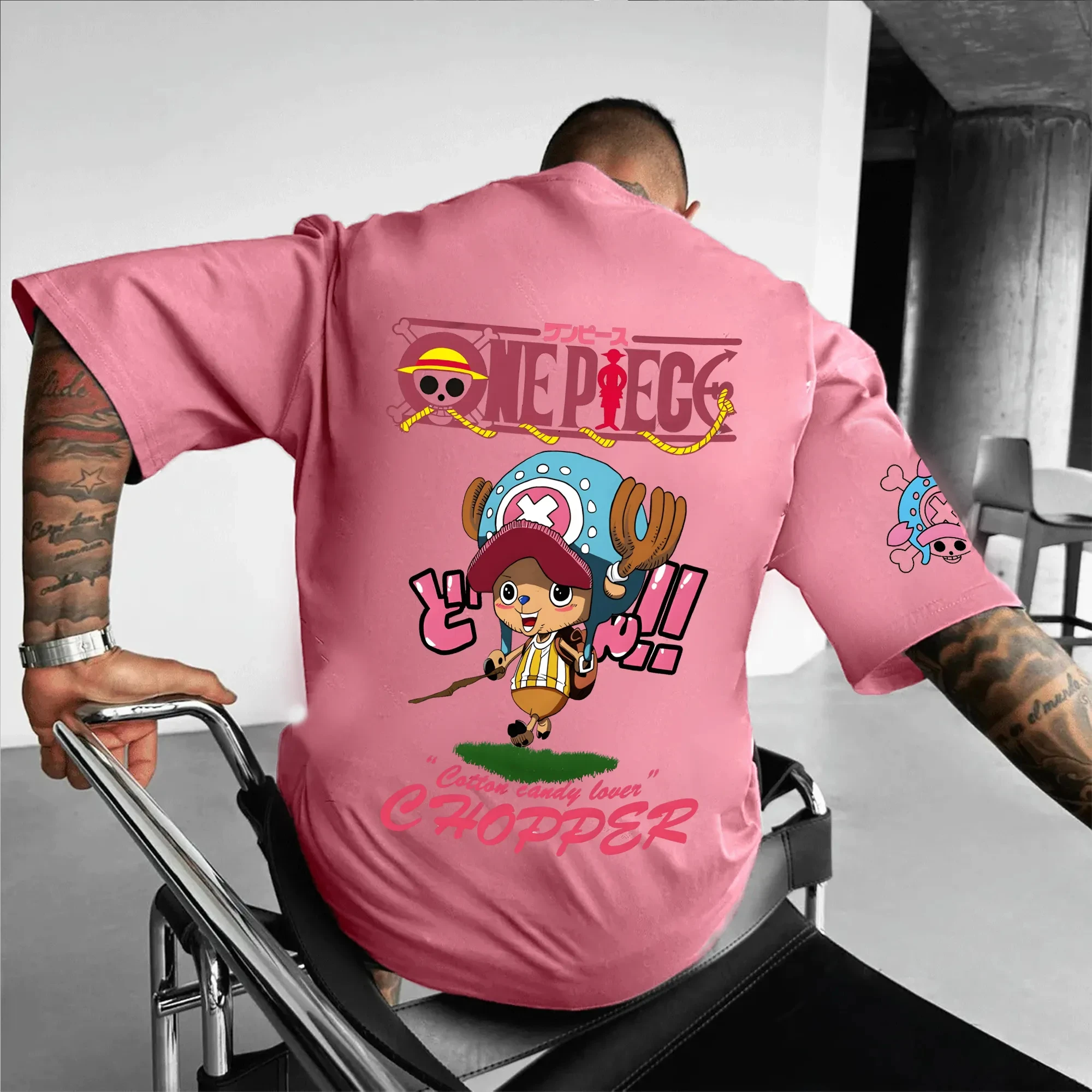 2025 ONE PIECE Anime Peripheral Printing Short Sleeve T