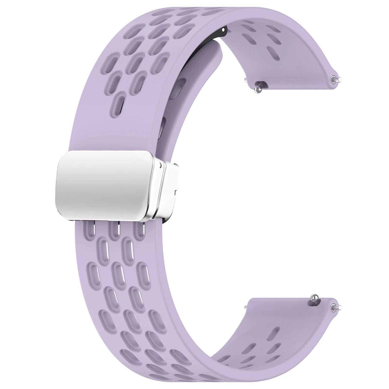 Versatile Silicone Watch Strap - Multiple Sizes Available