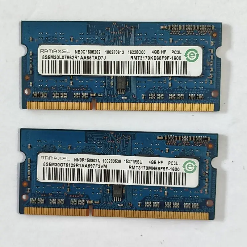 Description Picture 2 of itemRAMAXEL RAMS DDR3 4GB 1600MHz Laptop memory ddr3 4GB 1Rx8 PC3L-12800S-11 SODIMM 1.35V