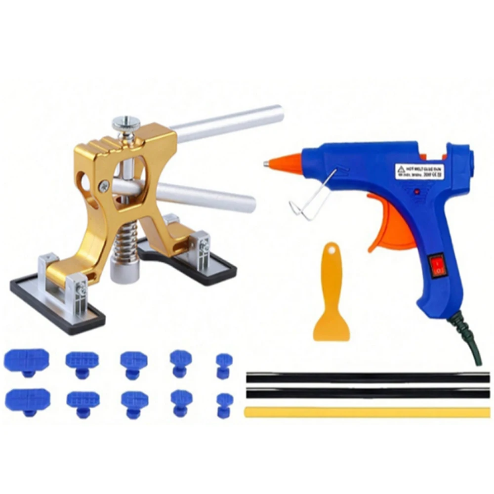 Kit Riparazione Ammaccature FACULX - 8 Pezzi In Alluminio Per Estrattori Di Colla - Foto 1