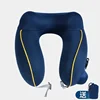 Foldable Sleeping Headrest Cushion Solid Color Neck Support Pillows Journey Tourist Airplane Travel Accessories 2
