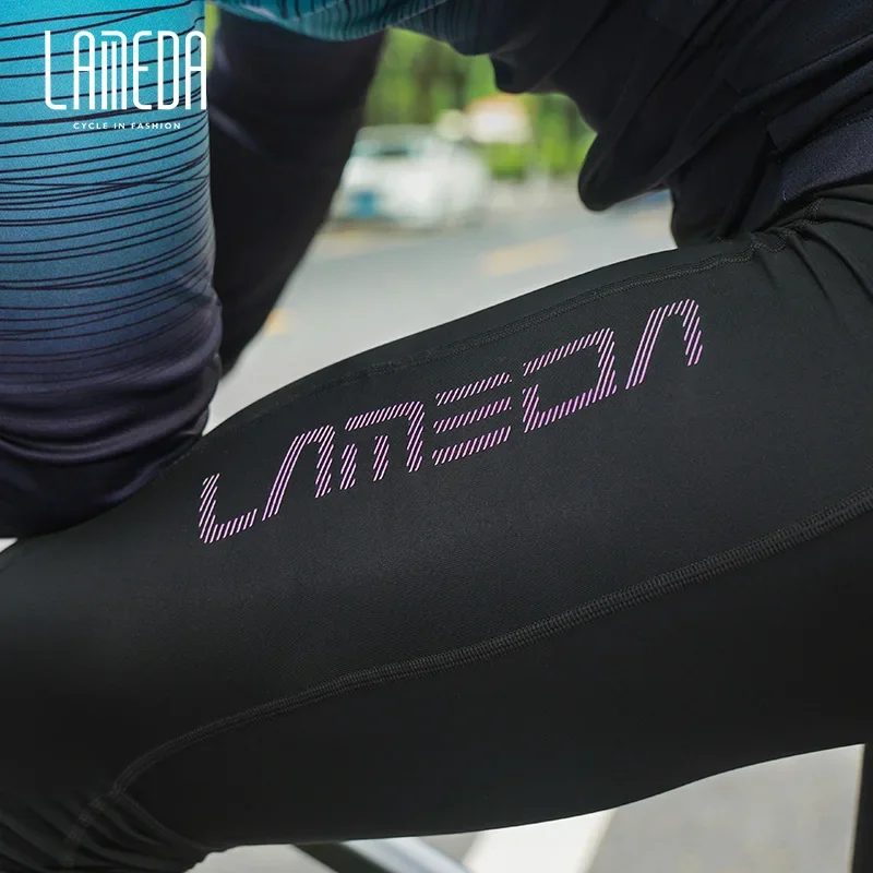 남성용 라메다 프로페셔널 사이클링 빕 팬츠 봄 여름 경기용 라이딩 서스펜더 팬츠 MTB 로드 자전거 의류