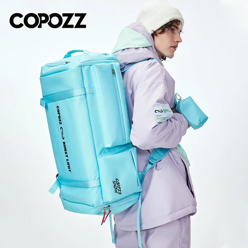 Bolsa De Esquí 65L Para Botas Y Accesorios – Mochila De Viaje Impermeable Con Múltiples Compartimentos, Ideal Para Avión