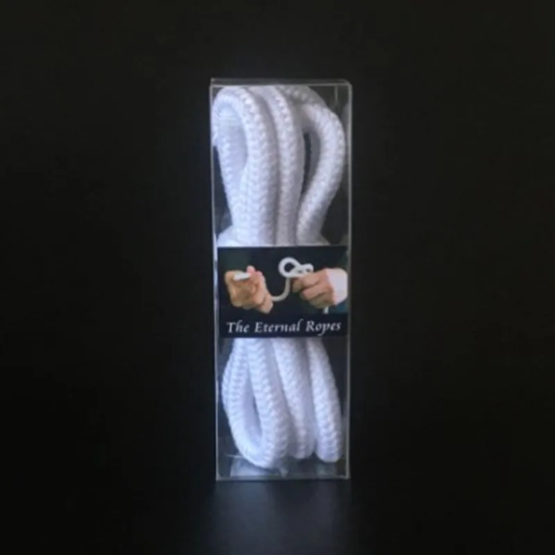 

The Eternal Ropes (White) Stage Magic Tricks Props Mentalism Illusions Close Up Professional Magicians Comedy Classic Rope Magic