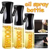 200/300/500ml Oil Spray for Kitchen Oil Nebulizer Dispenser Spray Oil Sprayer Airfryer BBQ Camping Olive OilDiffuser Cooking