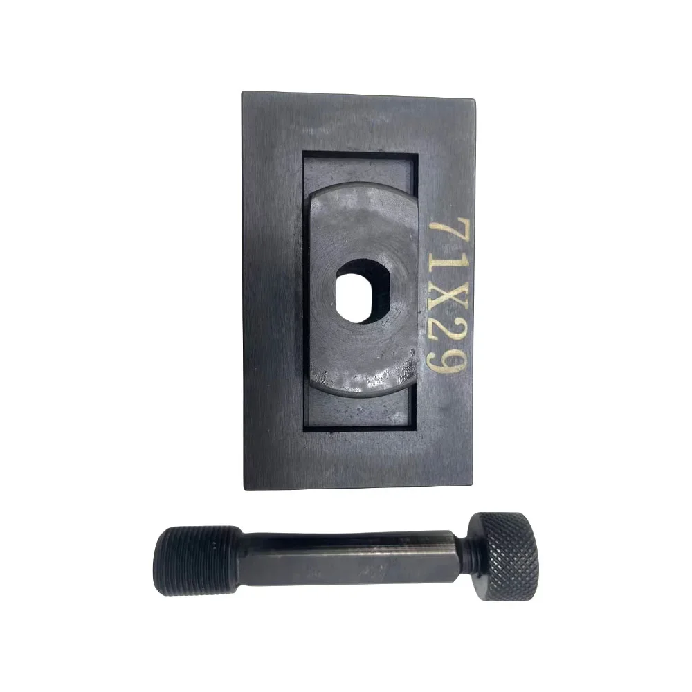 【Ready Stock】28x22mm 71x29mm Hydraulic Knockout Punch Rectangle Die for SYK-8 / SYK-15 Hydraulic Knockout Punch Driver Tool 4