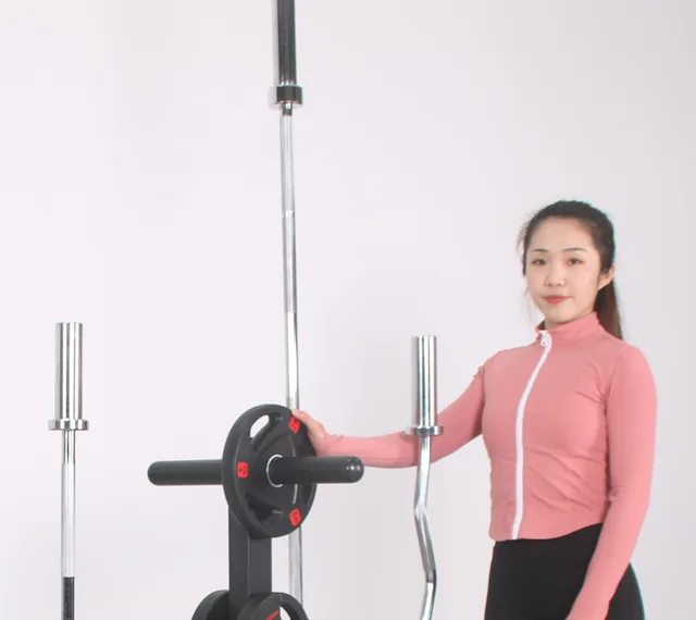 Supporto Per Dischi Pesi Da Palestra - Porta Bilanciere, Carico 136 Kg, Albero 50,8 Mm - Foto 3