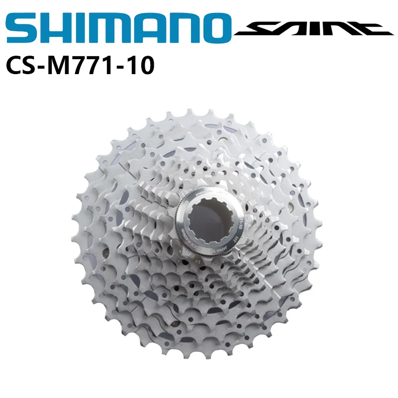 Shimano Deore XT CS-M771 MTB M771-10 Cassette Sprockets Bike Bicycle  Mountain 10 Speed Cassette Mtb Flywheel 11-34T/11-36T