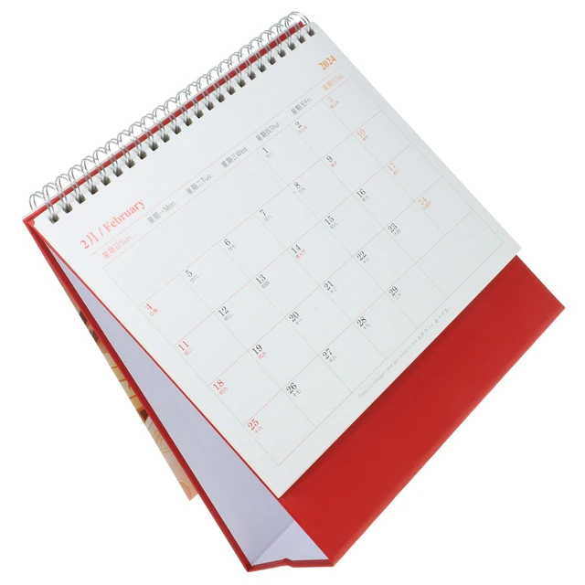 販売割 特別価格Operitacx 5pcs Calendar Office Calendar Tabletop Accessories その他趣味  通販