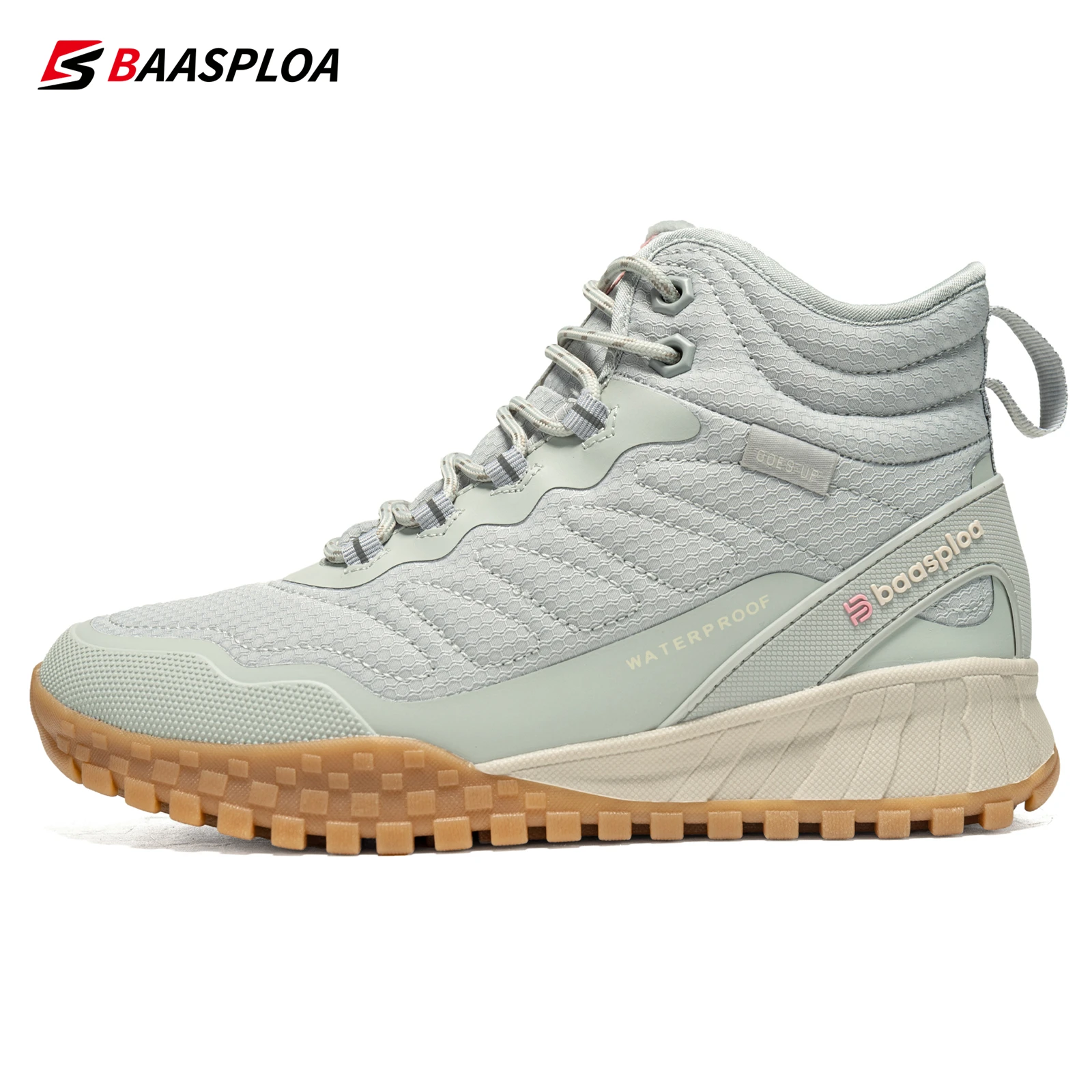 2023 Baasploa Women's Winter Ankle Boots Sports Shoes Waterproof Non-Slip Comfortable Warm Plush Women's Cotton Shoes 2